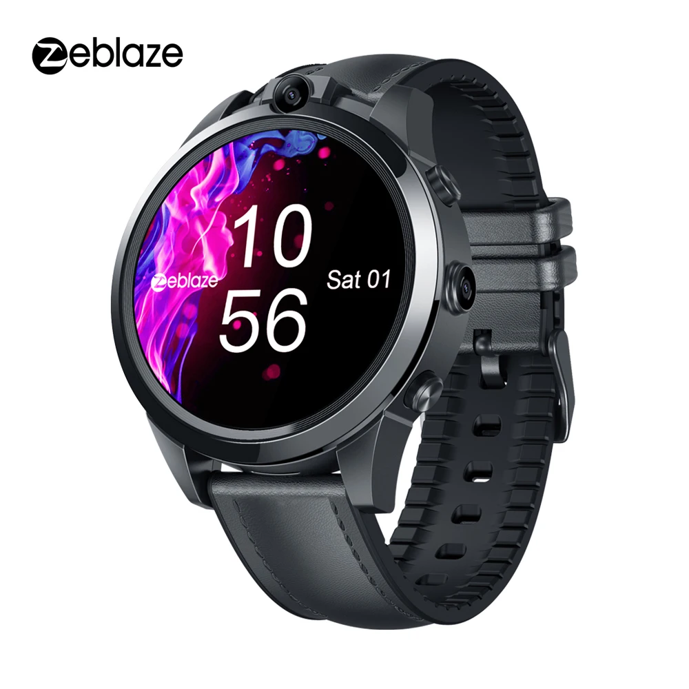Смарт-часы Zeblaze THOR 5 PRO с керамической рамкой 3 ГБ + 32 двойной камерой