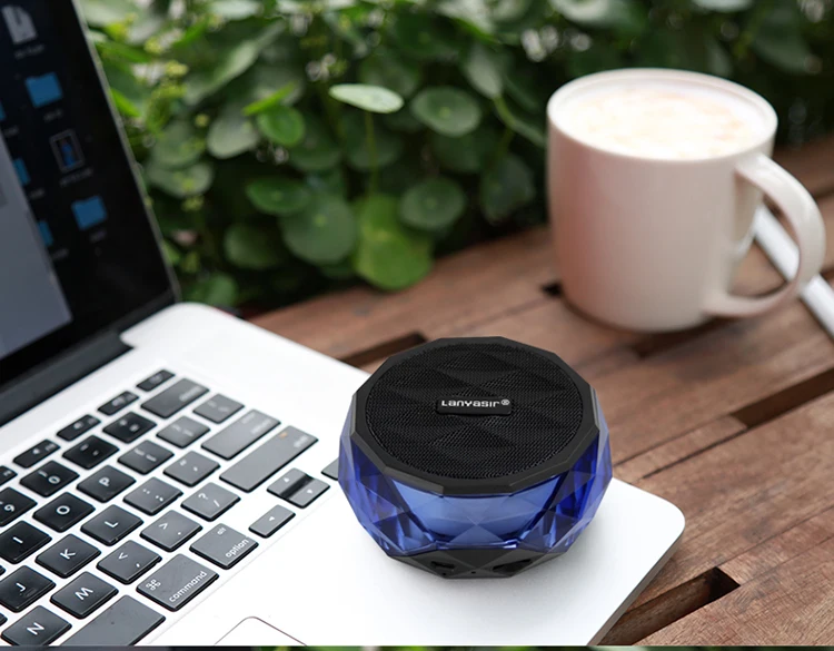 Lanyasir S6 Bluetooth динамик мини беспроводной громкий динамик трещина светодиодный TF USB Сабвуфер bluetooth динамик s 3D стерео музыка объемный
