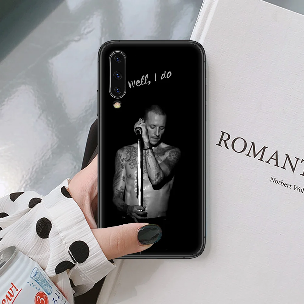 

Linkin Rock and park Chester Phone case For Samsung Galaxy A 3 5 7 8 10 20 E 21 30 S 40 50 51 70 71 black black funda silicone