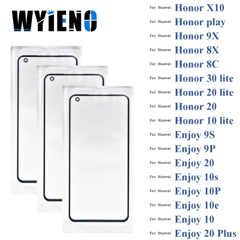 Сенсорное стекло для Huawei Honor X10 Play 4T Pro 9X 8X 8C 30 20 10 Lite 20i - купить по выгодной цене |
