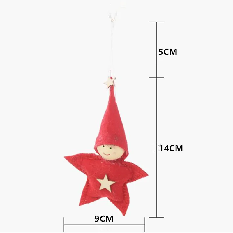 Noel Рождество Девочка Мальчик Куклы Орнамент с рождественской елкой Navidad Noel Deco рождественские украшения для дома год подарок для детей