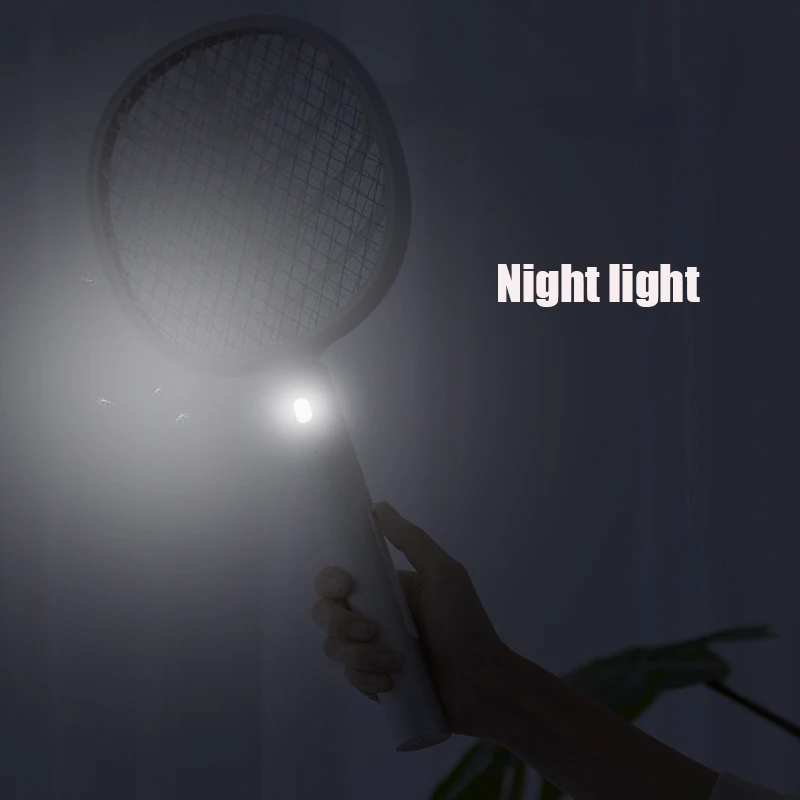 

Handheld Home Electric Fly Mosquito Swatter Racket Bug Racket Insects Killer Home Garden Pest Bug Anti Mosquito Fly Trap Lamp
