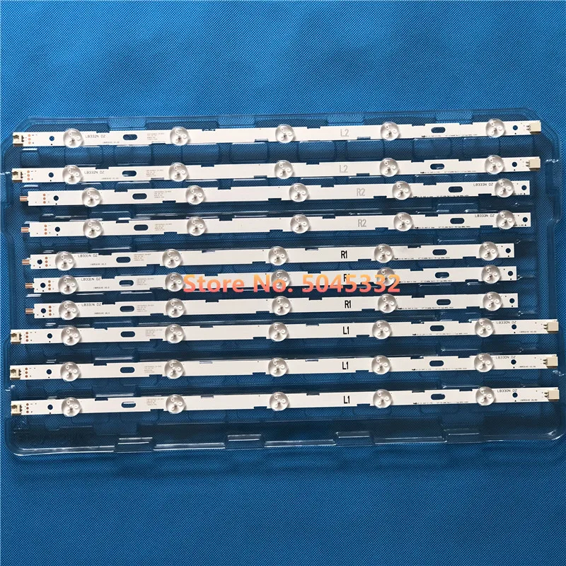 Светодиодный Подсветка полосы 10 лампы для 42LN5204 42LN5200 6916L-1402A 6916L-1403A 6916L-1404A 6916L-1405A 4" V13 cDMS LC420DUE 42LN5300