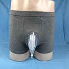 Портативная герметичная мочеобразная сумка для мужчин, мужская мочеобразная сумка, переносной мягкий подгузник для брюк недержания мочи для взрослых