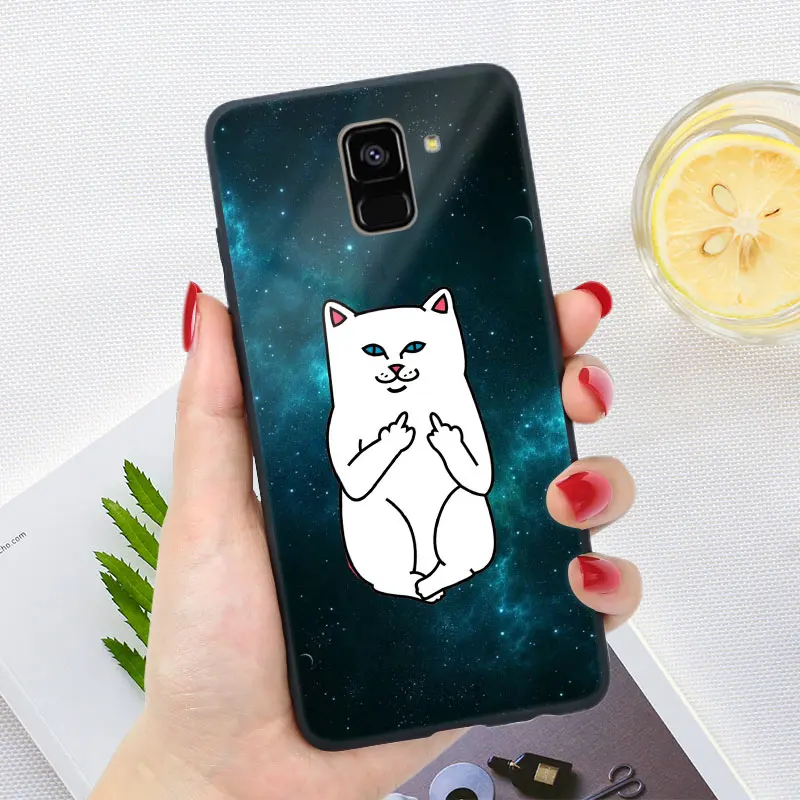 oo11 Мягкий для samsung J6 плюс чехол Глянцевая блестящая для samsung Galaxy J4 Plus J3 J5 J7 чехол Coque - Цвет: oo11