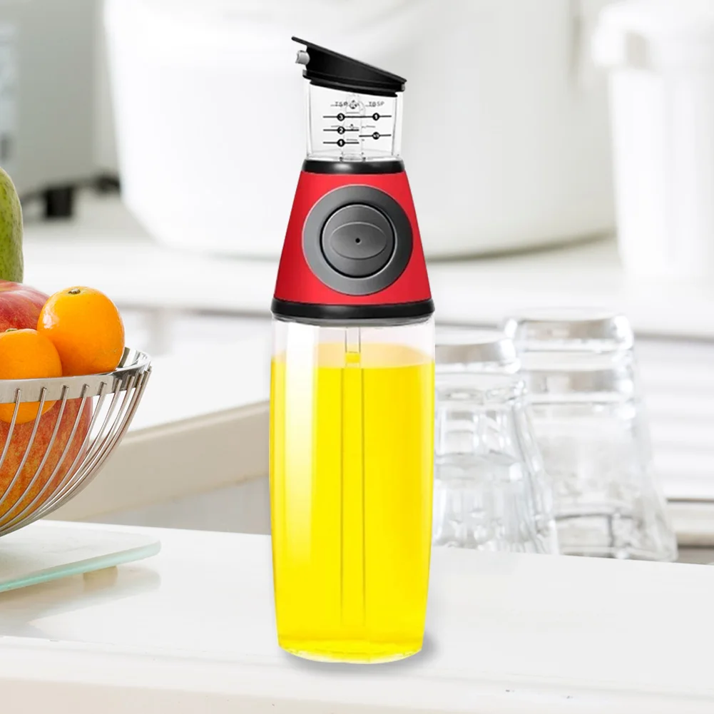 

Прозрачная стеклянная бутылка для масла Диспенсер для тела контроль капания без масла кастрюля кухонный инструмент для здорового приготов...