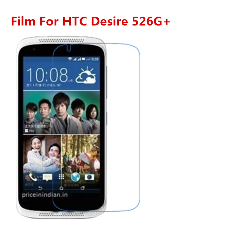 

1/2/5/10 шт. ультратонкая прозрачная защитная пленка для HD ЖК-экрана с тканевой пленкой для очистки для HTC Desire 526G +.