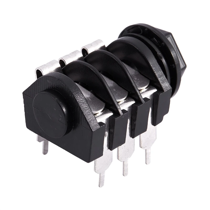 1/4 &quot6 5 мм стерео звуковая плата Панель Крепление разъем для наушников 6 Pin |