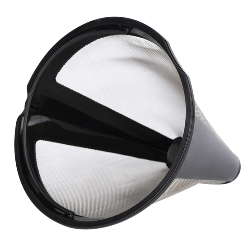 

Stainless Steel Coffee Filter Strainers Reusable Coffee Dripper Handmade Coffee Accessories for Home Office B99