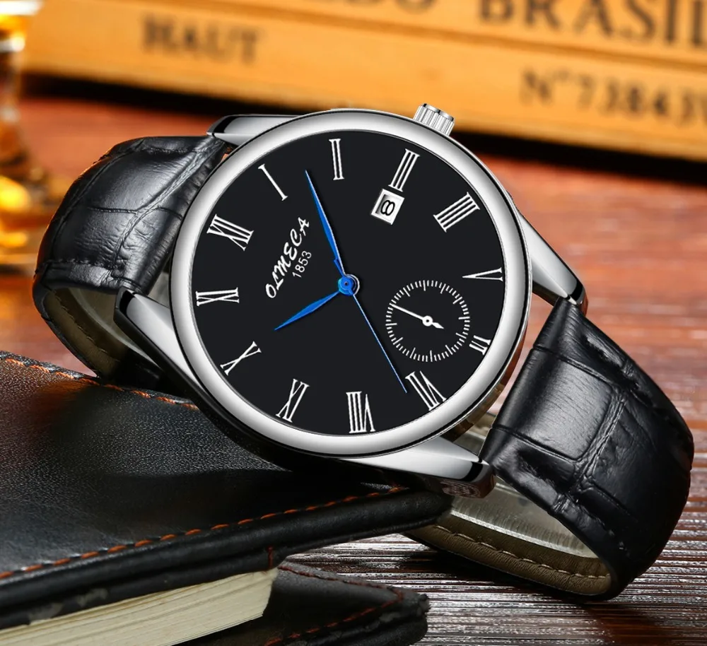 Часы наручные OLMECA мужские и женские модные роскошные водонепроницаемые с