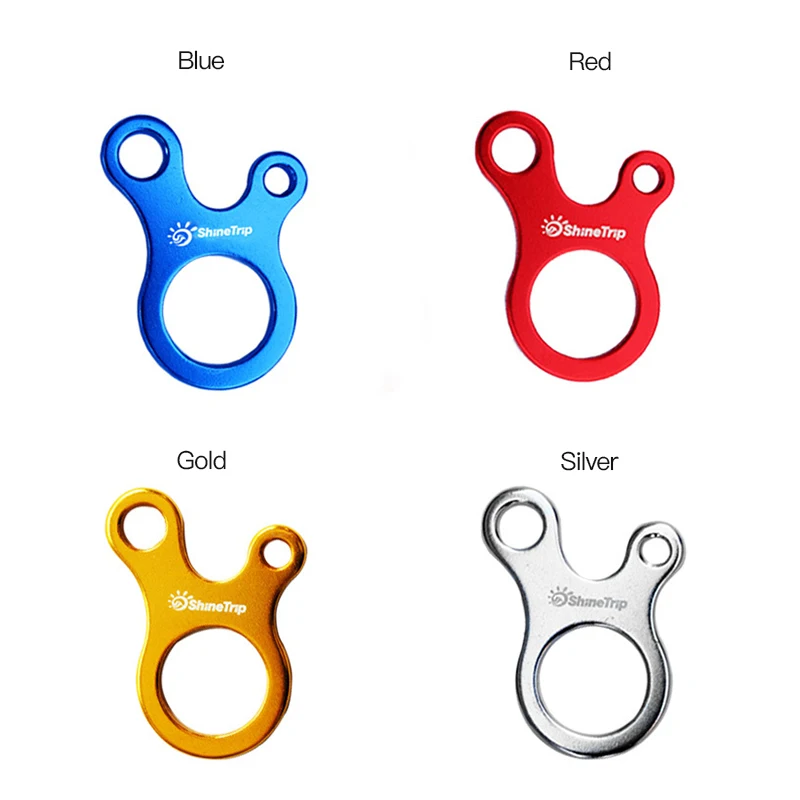 

10PCS/lot Carabiner 3 Hole Rope Knot Tool Tent Cord Rope Fastener Adjustment Buckle Snail Wind Rope Buckle