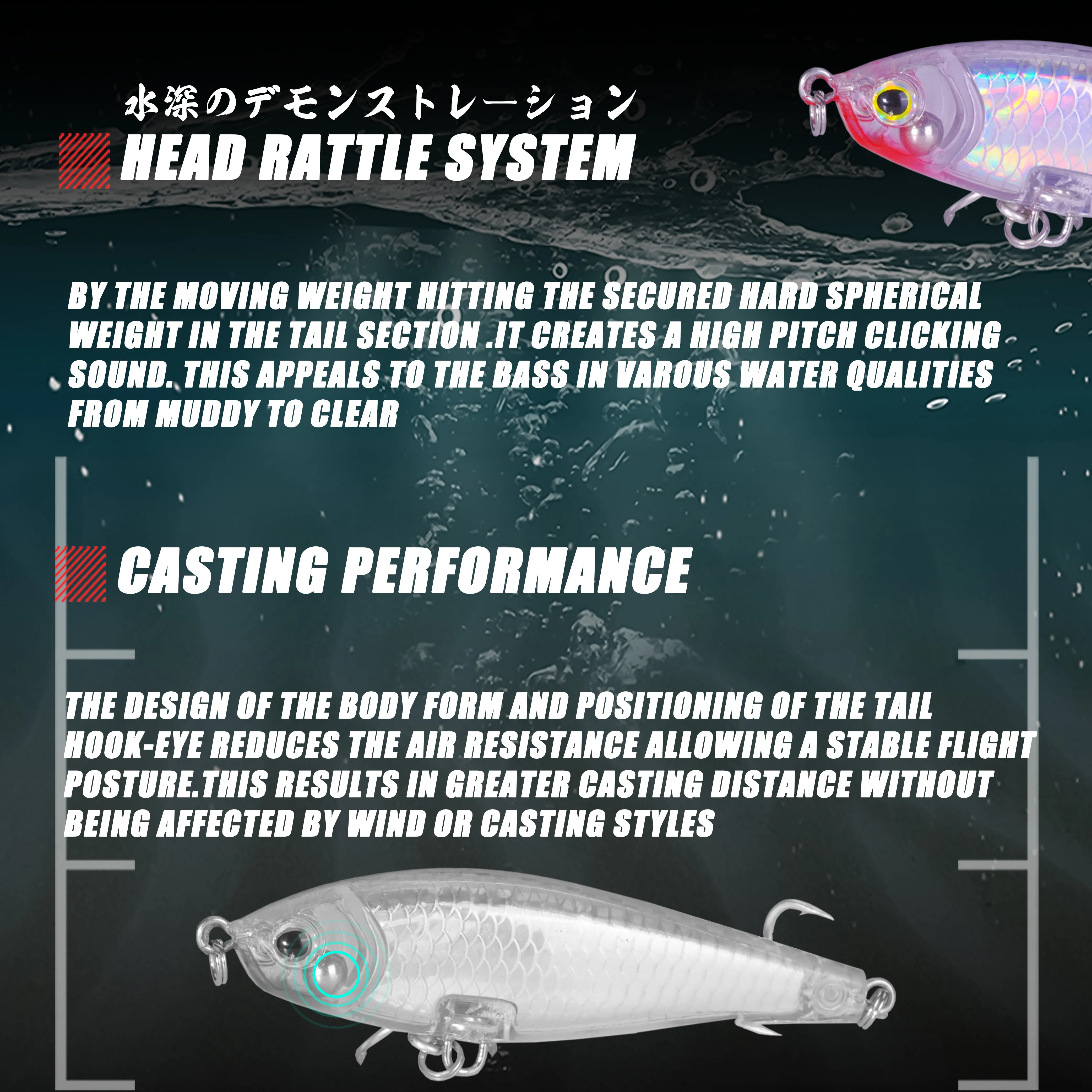 Pencil Fishing Lure Weights 7.8g Sinking Winter Peche Accessories Hard Metal Hooks Artificial Bait Goods For Pike Carp Fish