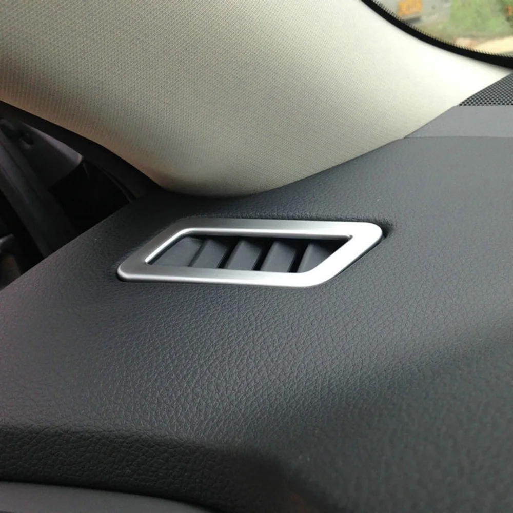 Хромированная передняя Крышка вентиляционного отверстия для Nissan Qashqai 2014 2015 2016 2017