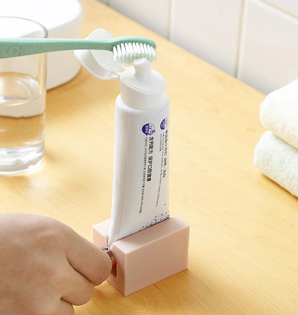 Многофункциональный отжиматель для зубной пасты портативный пластиковый