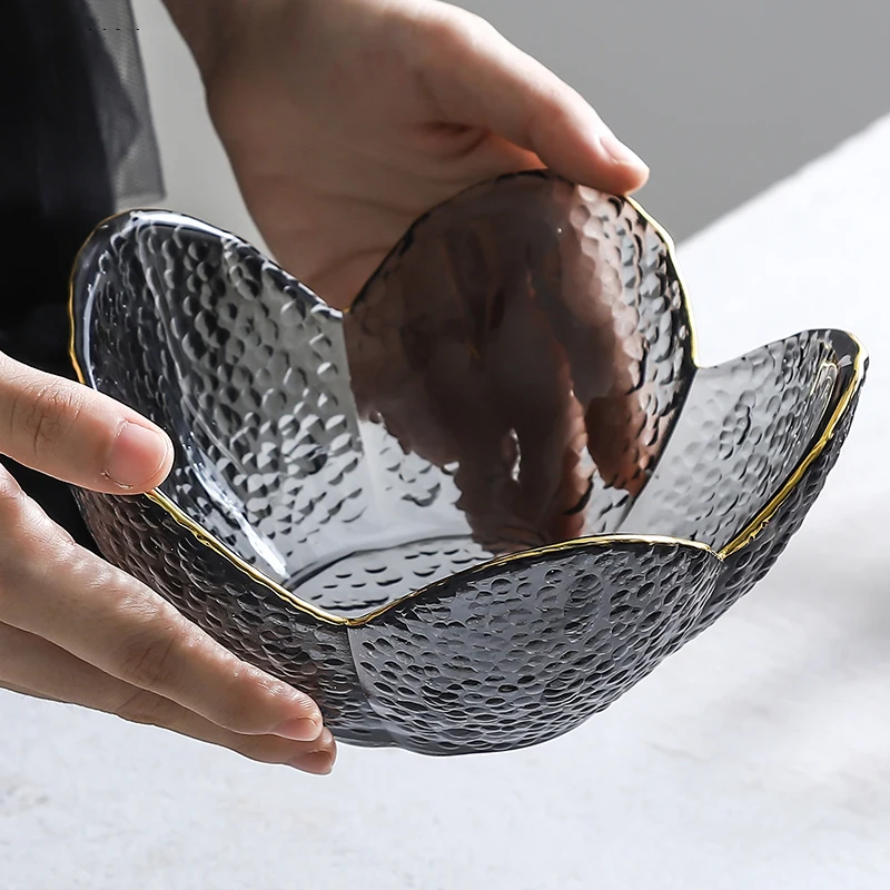 Пномпеньские лепестки десертная чаша прозрачная креативная необычная