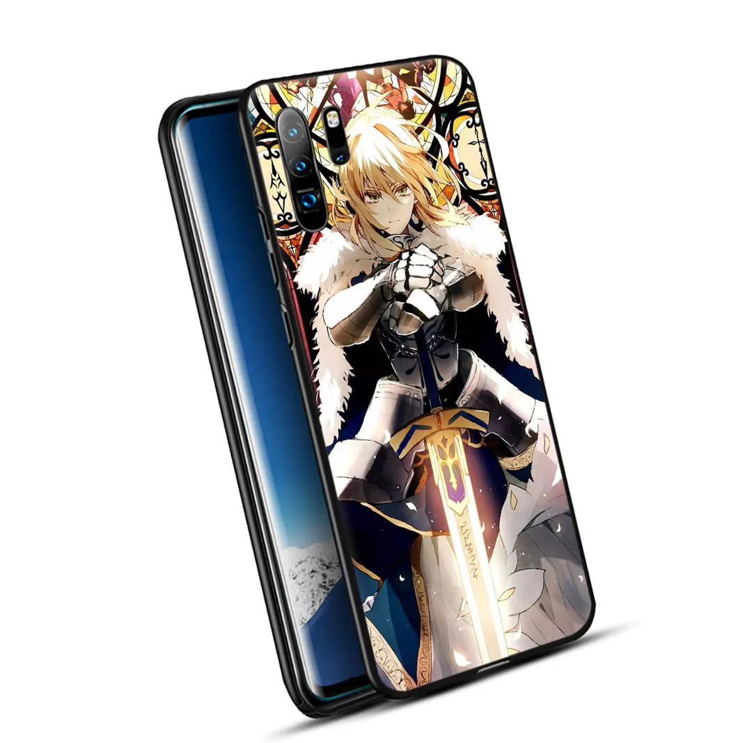 IYICAO Anime fate series New Soft Case for Huawei Honor 20 10 9 9X 8X 8C 7X 7C 7A 6A Lite Pro View Note
