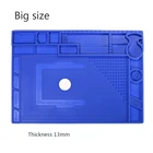 Паяльный коврик YIHUA, термостойкий силиконовый коврик для пайки с магнитной теплоизоляцией