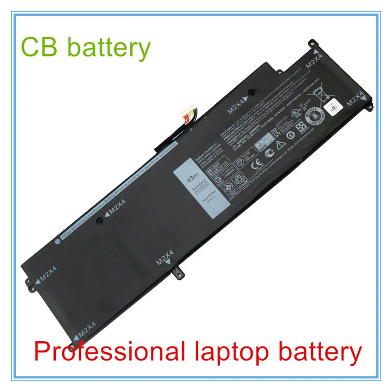 Оригинальный аккумулятор для ноутбука XCNR3 WY7CG E7370 7370 4 CELL 7 6 V 34WH