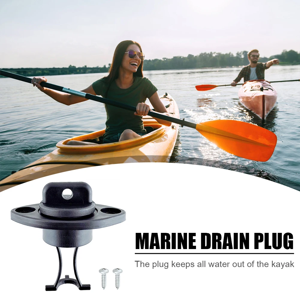 

New 4-piece Set Of Universal Kayak Drain Plugs Threaded Drain Plug Kit Hole Plugs For Kayaking Canoe Accessories Fast Delivery