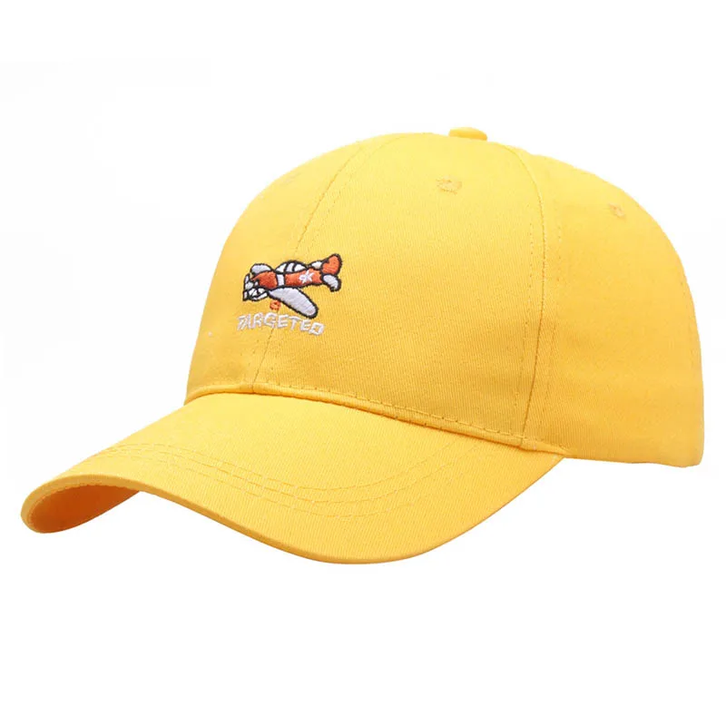 Новейшая винтажная бейсбольная кепка с буквами Регулируемая вышивка козырька