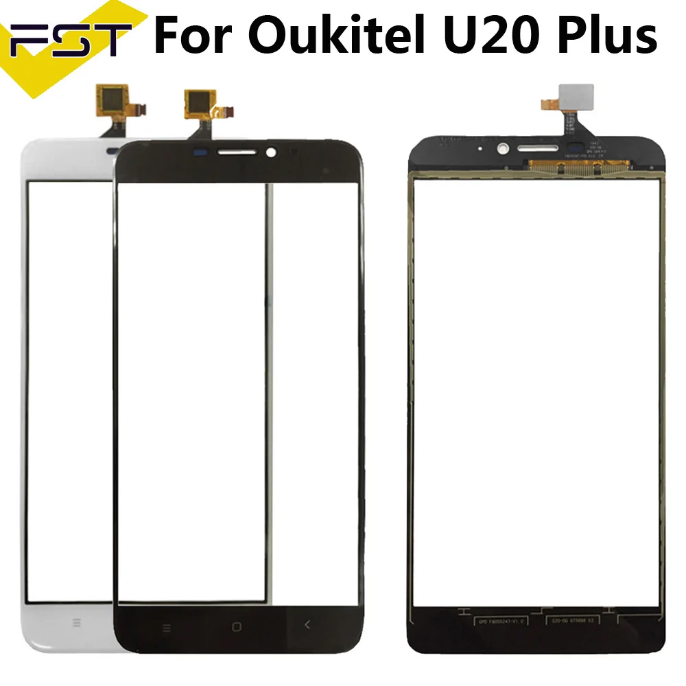 Мобильный телефон сенсорный экран для Oukitel u20 Plus дигитайзер сенсорной панели