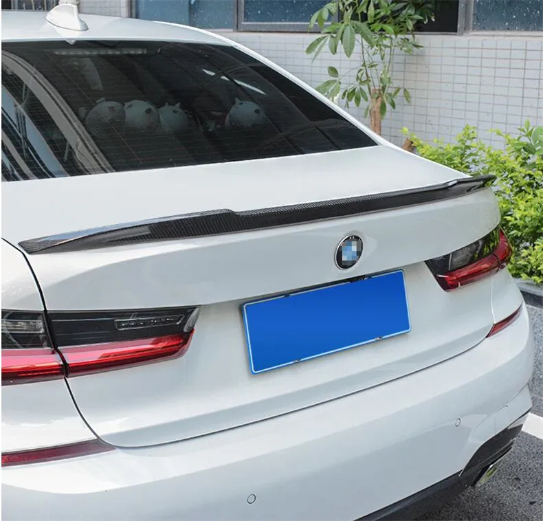 Спойлер из углеродного волокна для BMW 3 серии G20 G28 318 320 325 328 330 335 2019 2020 2021 2022 Высокое