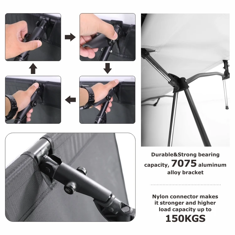 Hitorhike компактная Сверхлегкая походная кровать для отдыха на открытом воздухе