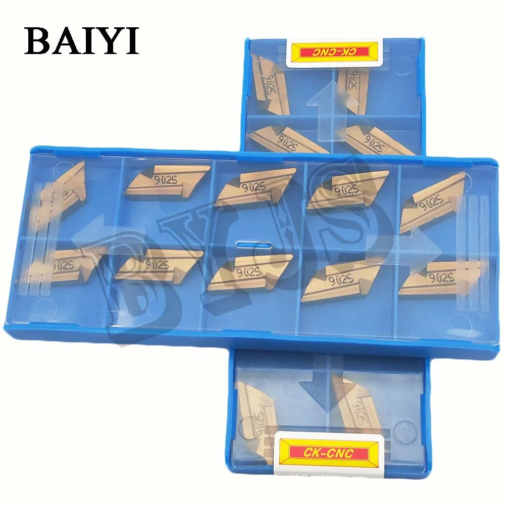10 шт. режущий токарный инструмент KNUX 160405R BP9025 s KNUX160405R вставки из карбида вольфрама
