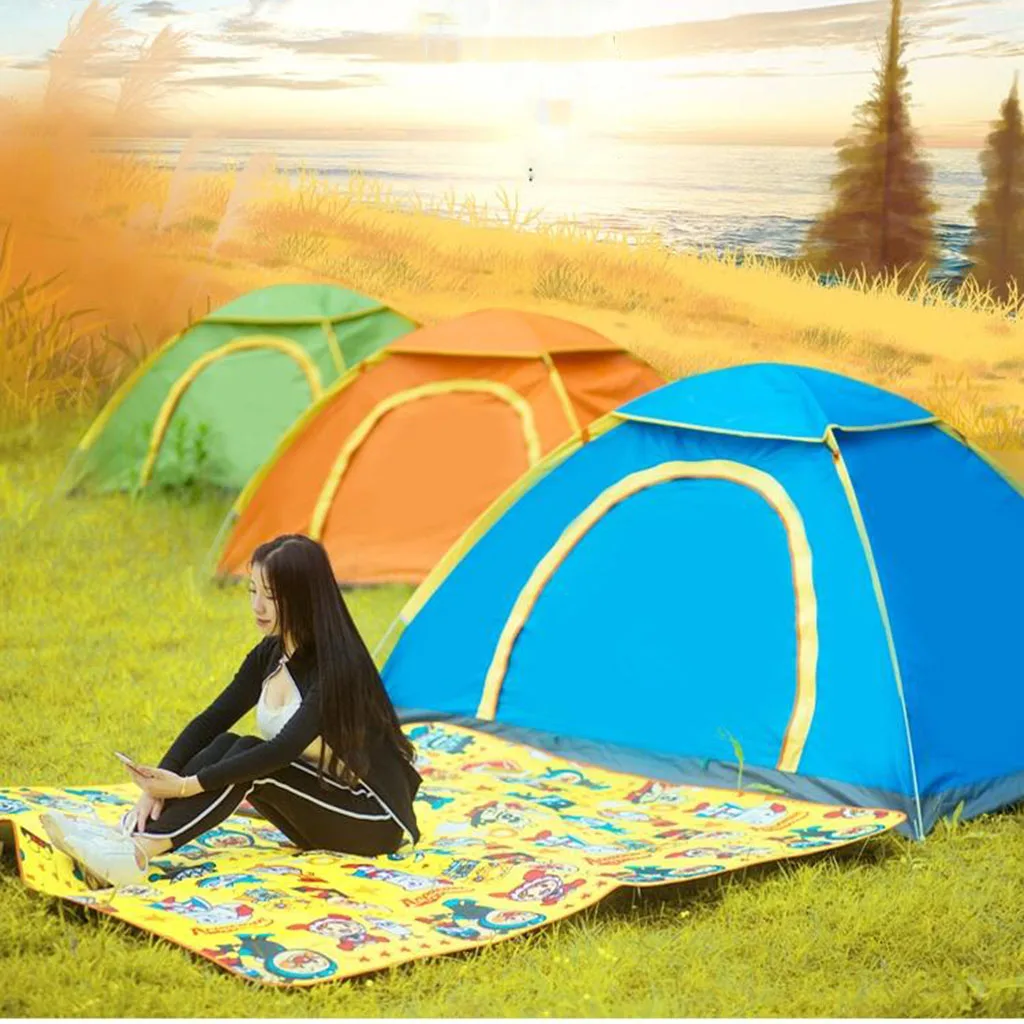 

Automatic Up Hiking Backpack Tent 2 Person for Mountaineering Trave