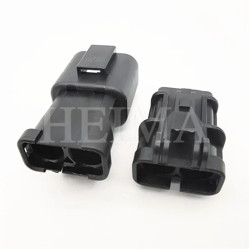 10 комплектов Водонепроницаемые электрические штекеры с 2 контактами 6 3 мм 7123-6423-30