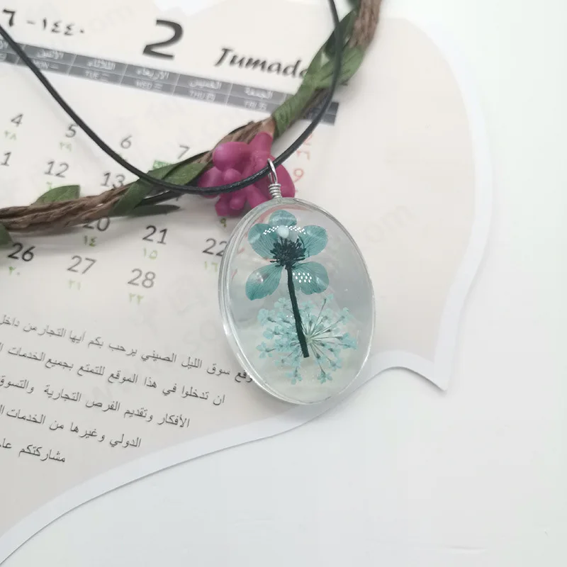 Женская Длинная цепочка для свитера свежее искусство подвеска ручной работы