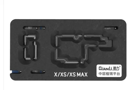 for ip x xs xsmax Qianli материнская плата среднего слоя 3D BGA трафарет завод Оловянная платформа для iPhone X XS XSMAX 11 11Pro Max Repair Net - Цвет: for ip x xs xsmax