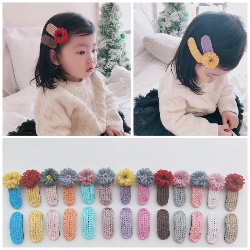 Корейские элегантные заколки для волос девочек детские милые головные уборы