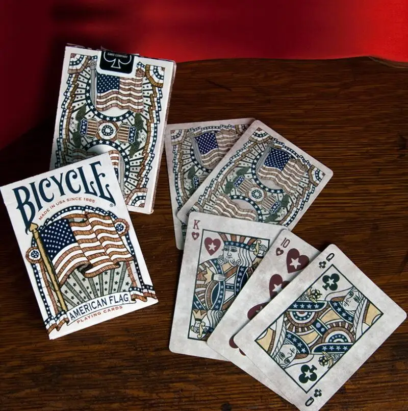 Велосипед американский флаг игральные карты обычный велосипед колода Райдер