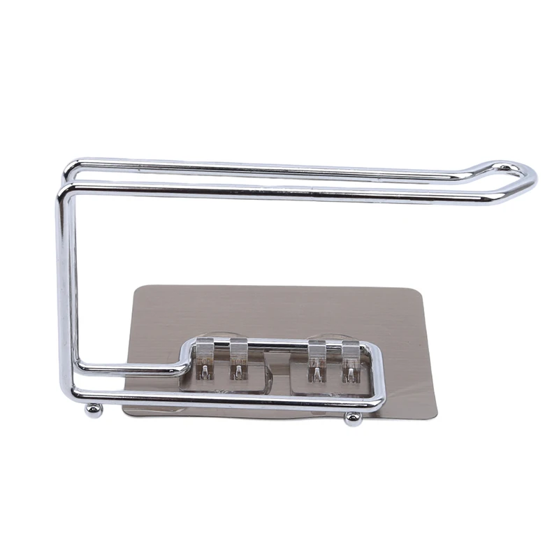 Держатель для туалетной бумаги кухни рулона из нержавеющей стали многоразовая