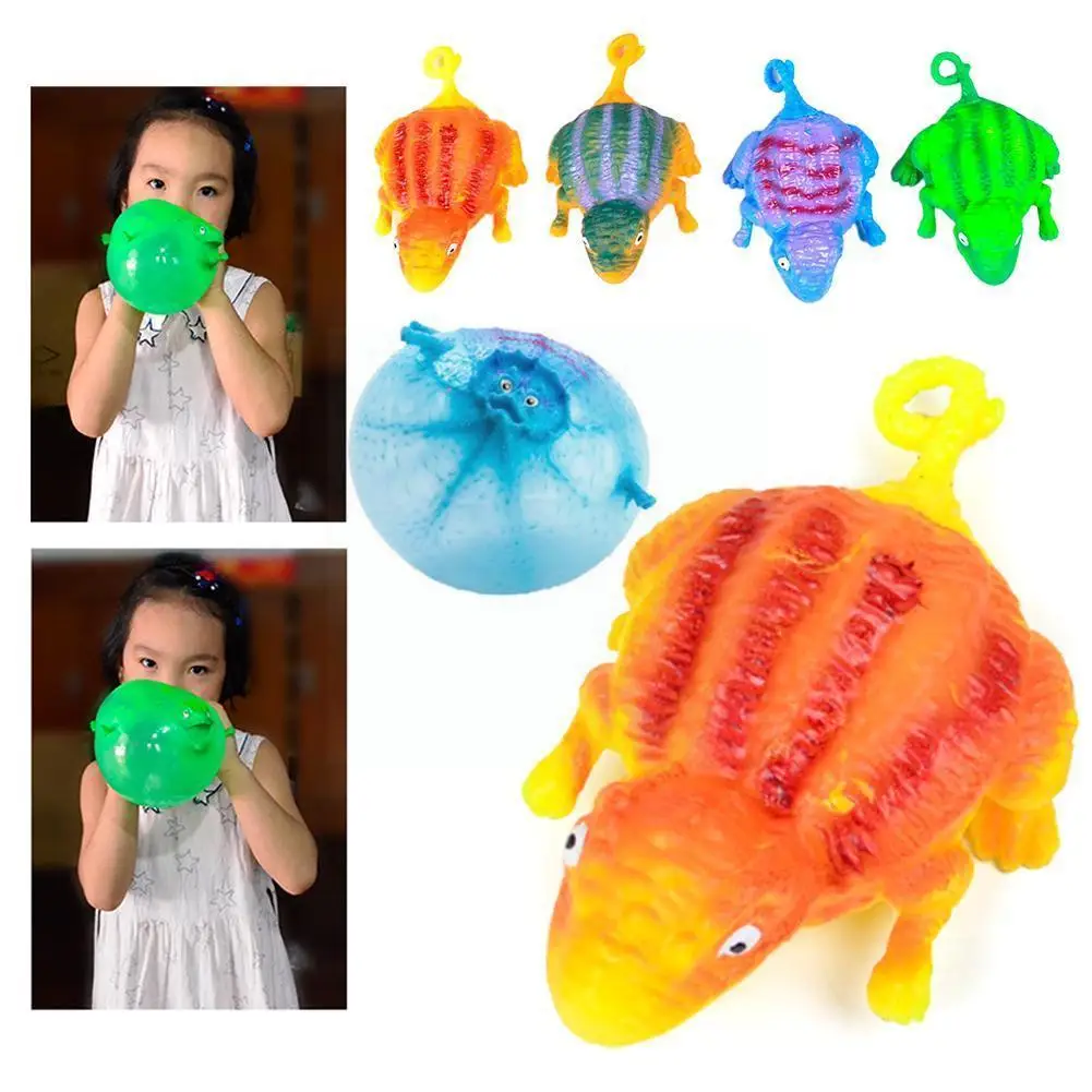 

Надувной шар в виде динозавра, мягкий резиновый креативный детский шар, динозавр, бриллиантовая игрушка для снятия стресса, новинка, R0Y0