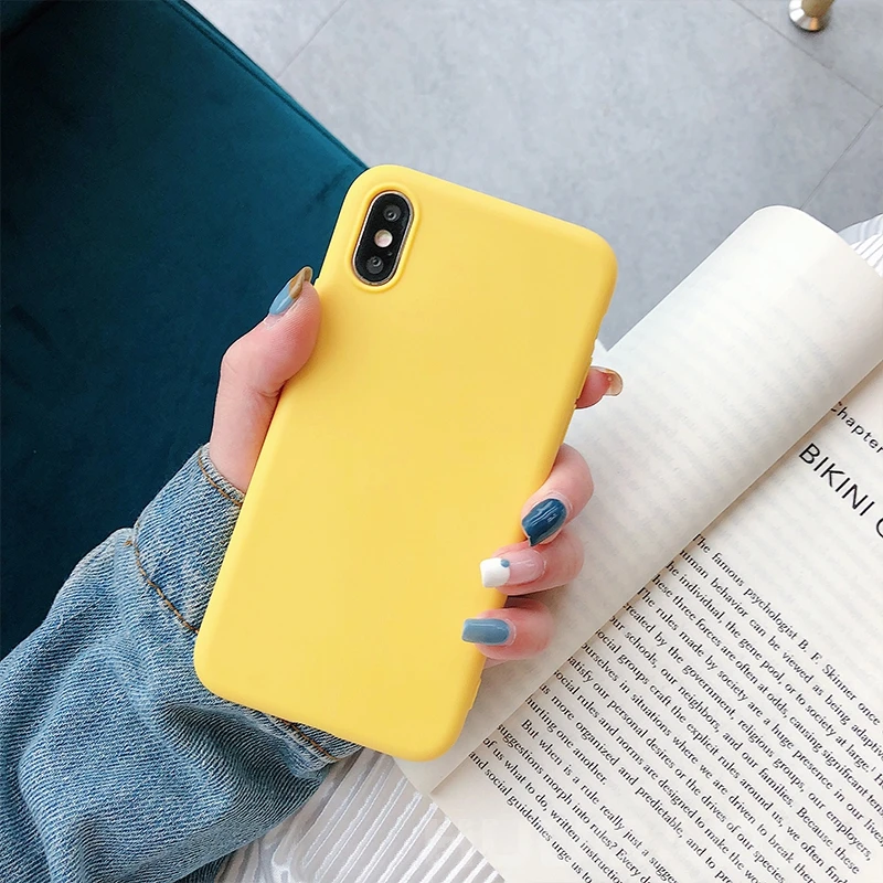 For Huawei Y7 Y6 Y5 Y9 Prime Pro 2019 2018 P Smart Z Plus Cute Cases Phone Cover Candy Silicone Case Funda Coque Etui | Мобильные