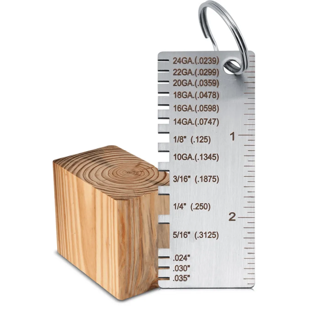 Толщиномер из нержавеющей стали и листового металла прибор для измерения