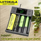 Зарядное устройство Liitokala Lii-S4 S2 LCD 3,7 V 18650 18350 18500 16340 20700B 21700 20700 14500 26650 V AA NiMH литиевая батарея