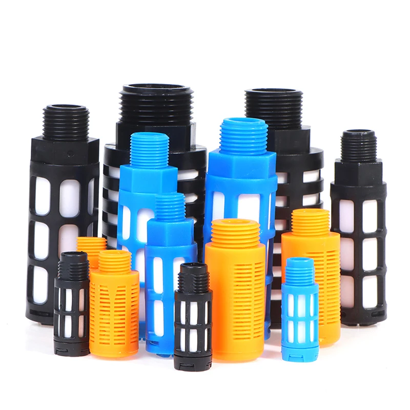 

Air Silencer Plastic Exhaust Muffler Pneumatic Male Thread Absorb Noise Filter Air Cylinder Air Tools Easy To Install