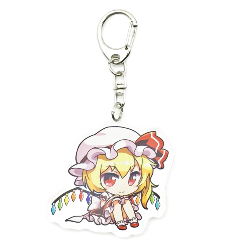 Аниме Touhou Project брелок Hakurei Reimu Kirisame Marisa Flandre Scarlet Remiria Sukareto акриловый Подвеска