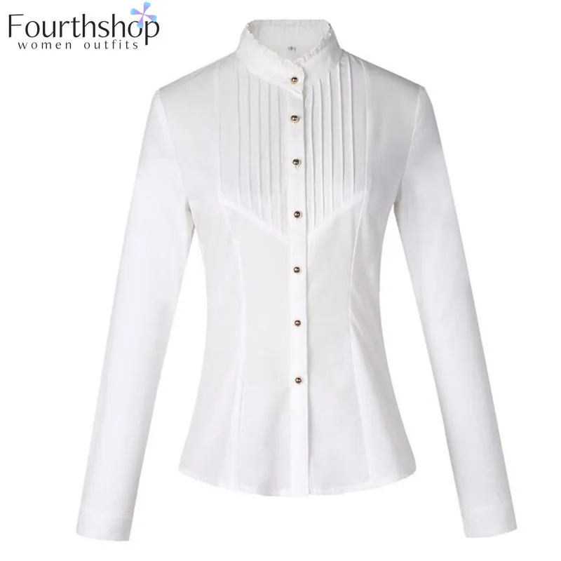 Элегантные белые блузки и Формальные Рубашки для женщин офисные женские Рабочие