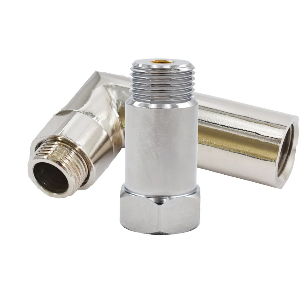 

1x O2 oxygen sensor angled extender spacer M18 X 1.5 90 degree 02 bung extension