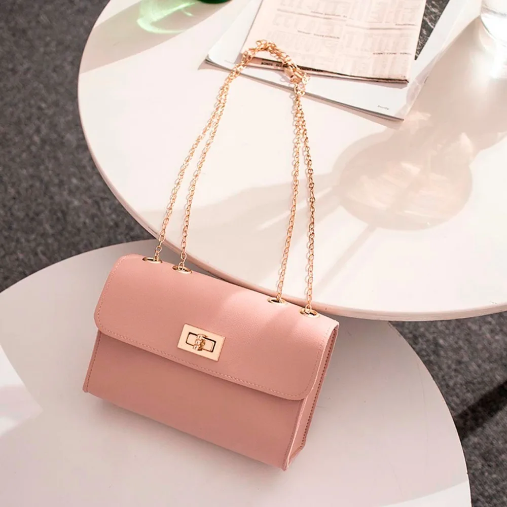 Ladies Hand Bags Shoulder Bags For Women Version Wild Small Square Shoulder Bag Messenger Woman Bag Bolsa Feminina18x6x14cm