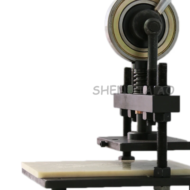 Ручной нож пресс для резки под давлением машина кожи ручная кожи/машина