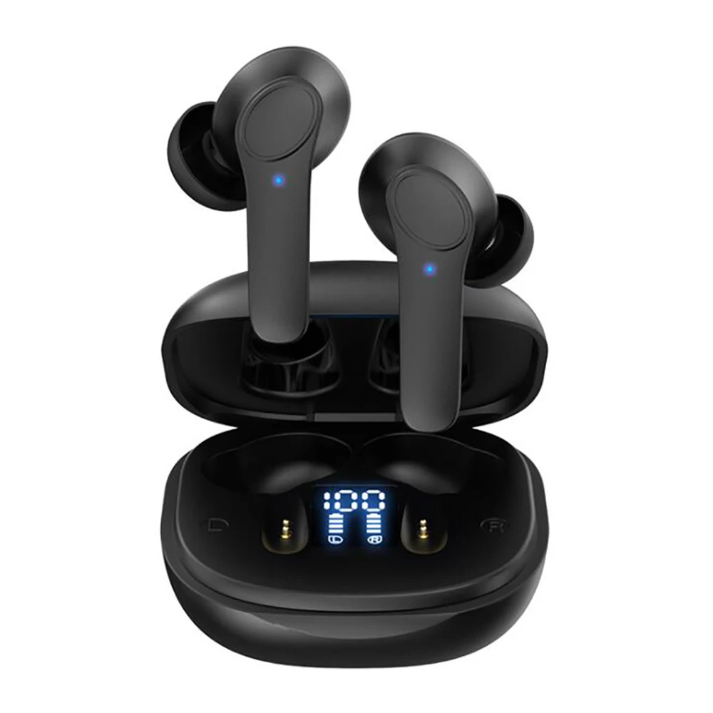 

Bluetooth 5.0 Earphones TWS Wireless IPX6 Waterproof Sport In-ear Earbuds HiFi Sound Touch Control Bass Earphones