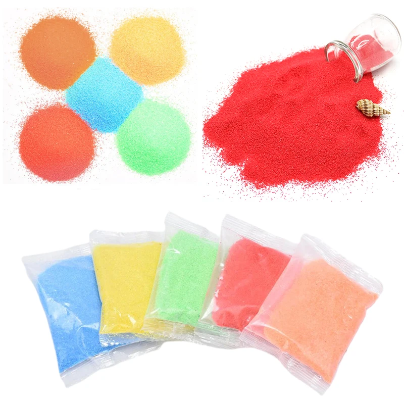 

40g/Pack Quartz Sand Fairy Garden Artificial Powder Mini Snow Micro Landscape Decor Craft Kids Toy DIY Sand Table Accessories
