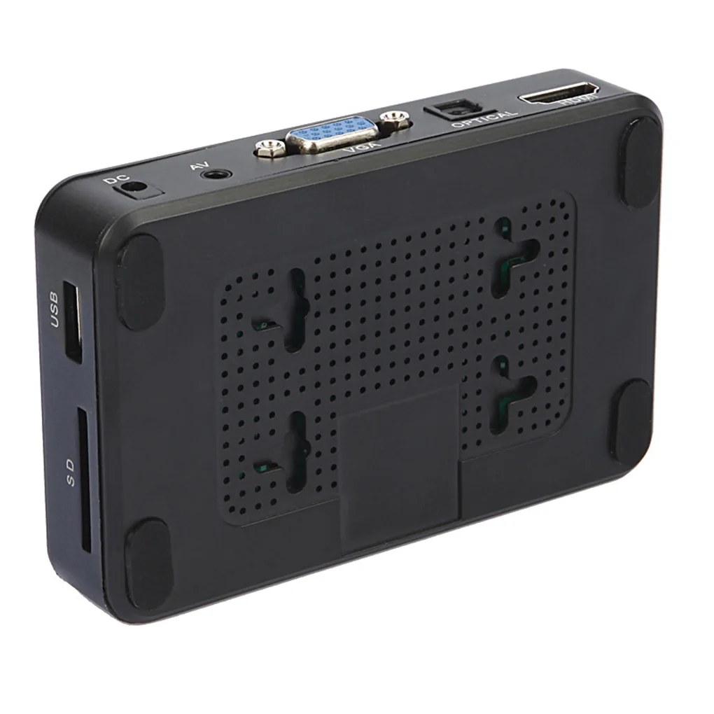 Мультимедийный мини плеер Full HD 1080P USB внешний HDD для SD U диска HDMI VGA AV