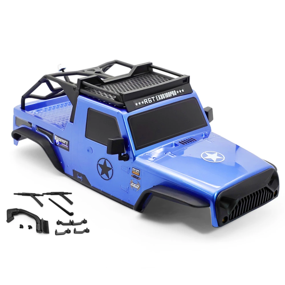 RGT PC Body Shell 12.3&quot For 1:10 RC Crawlers Axial SCX10 Traxxas Redcat 313mm Wheelbase Rock Crawler Car Parts | Игрушки и хобби