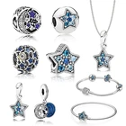 Женский браслет из серебра 925 пробы, с оригинальными Шармами